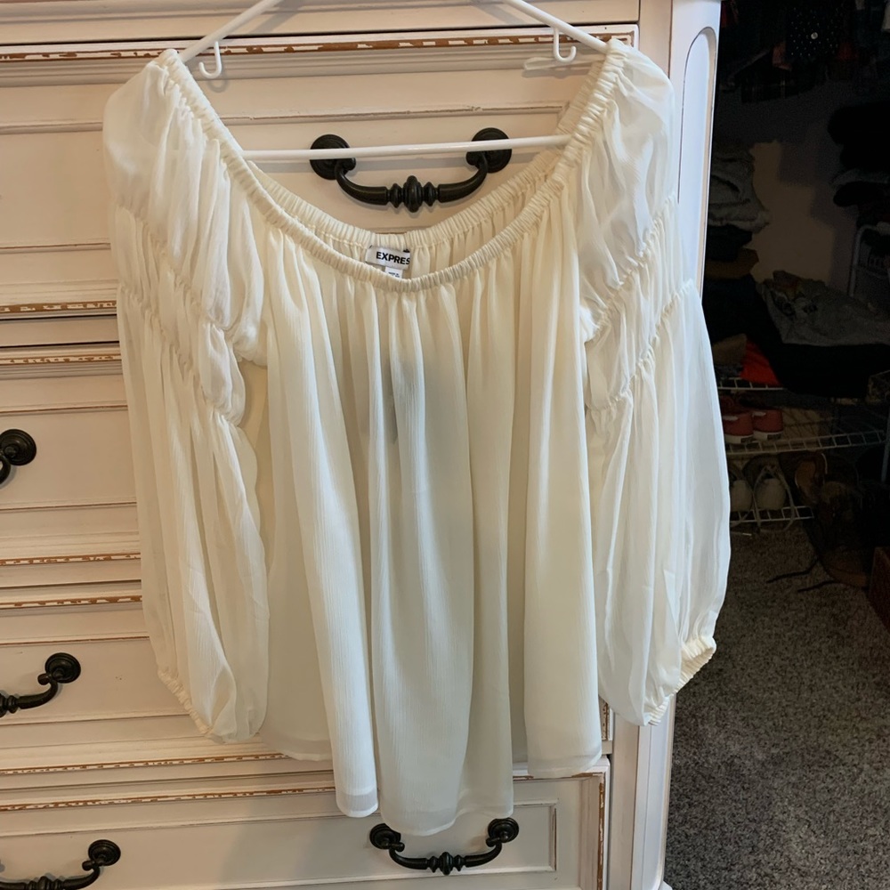 NWT Express Off the Shoulder Blouse